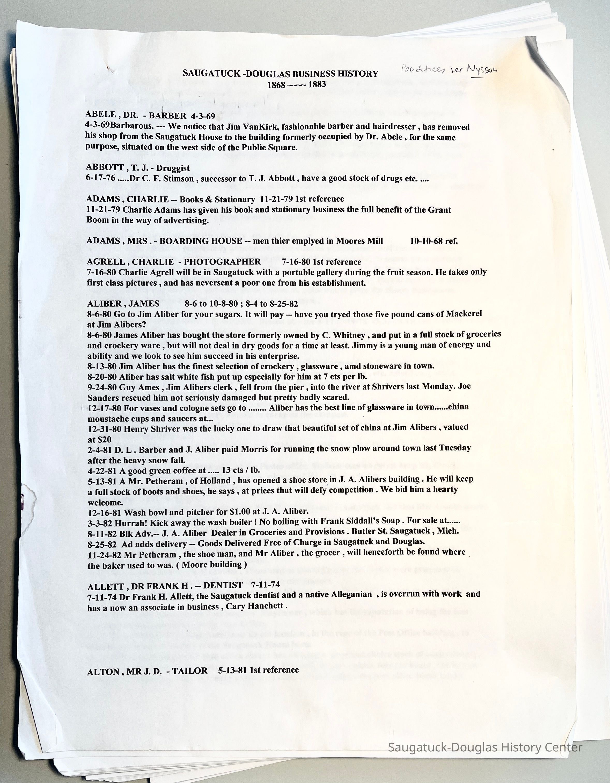          Business Directory 1868-1883 picture number 1
   