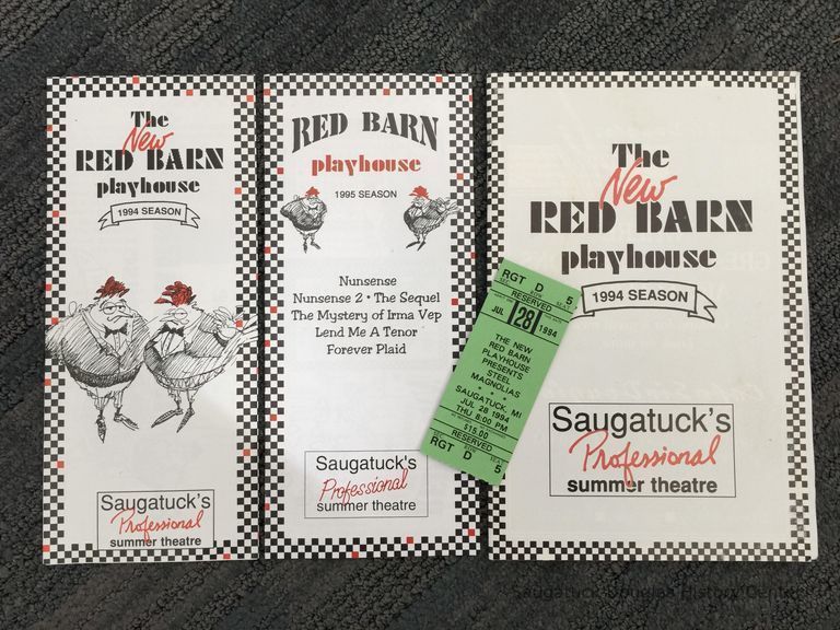          The New Red Barn Playhouse brochures, program and ticket picture number 1
   