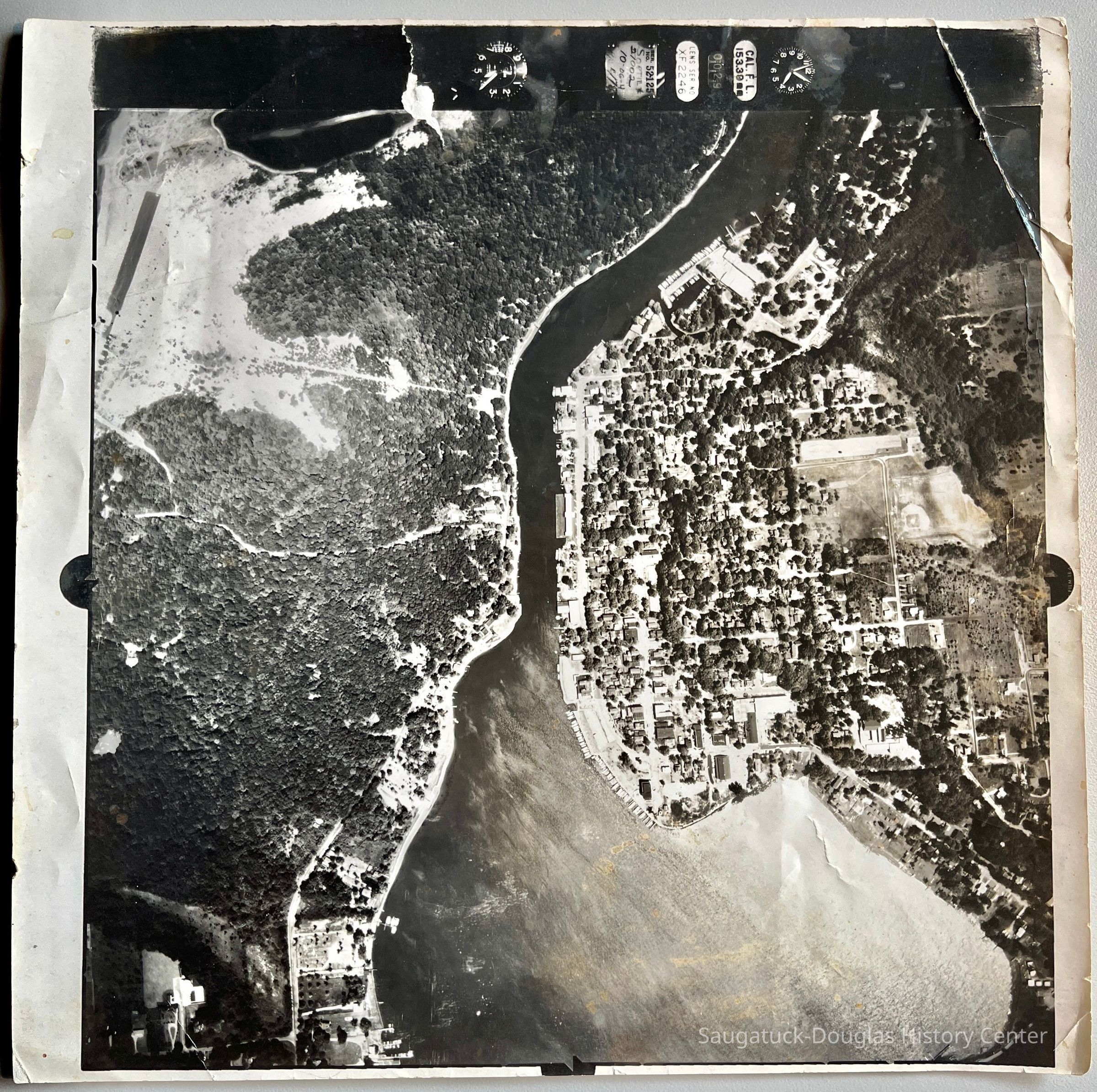          Aerial Saugatuck c1960s picture number 1
   