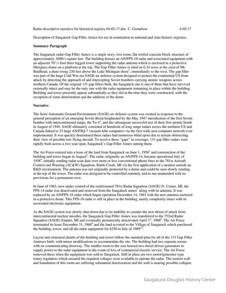 Mt. Baldhead Radar Station data transmitter - Image 9