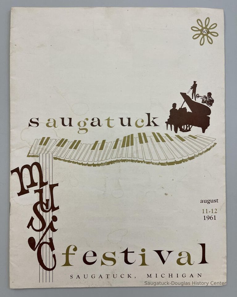          Saugatuck Music Festival program 1961 picture number 1
   