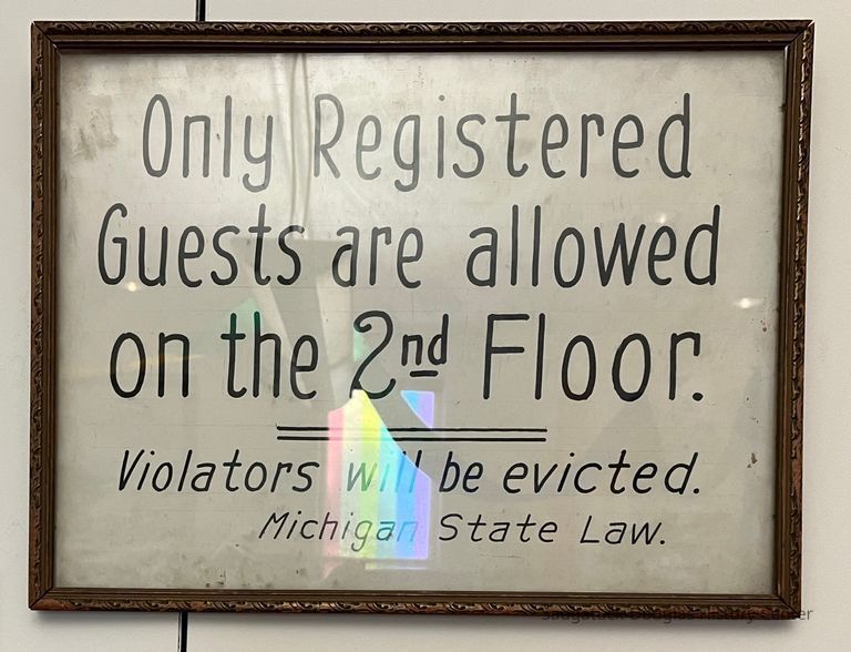          Only Registered Guests Allowed sign picture number 1
   