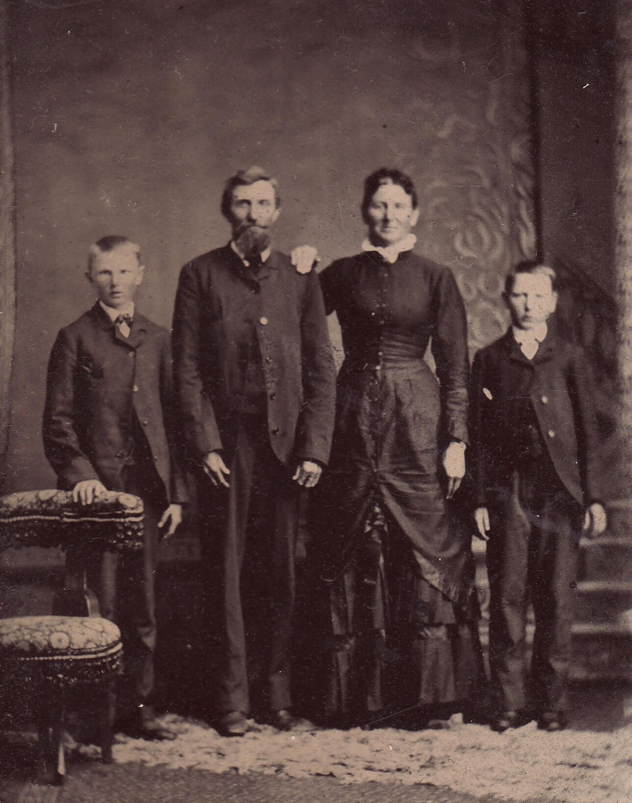 Grable-McGinnis Album, Photo 15 - Family of Andrew Henley Cutright and ...