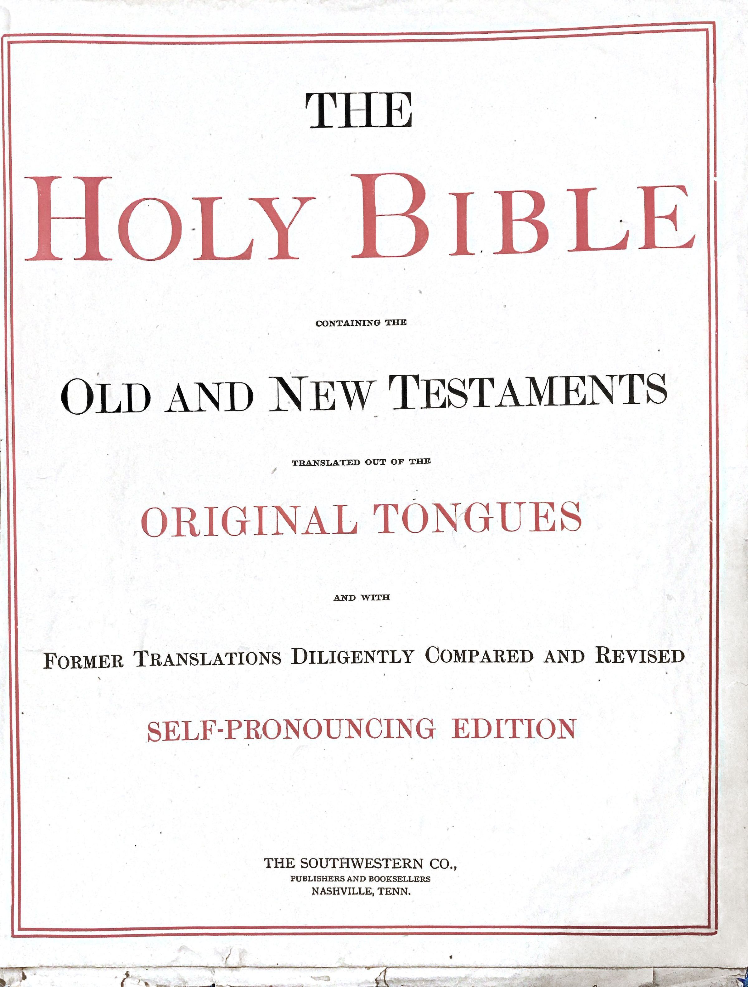 Livingood Family Bible (3 pages): See WEB LINKS to DOWNLOAD PDF document file.