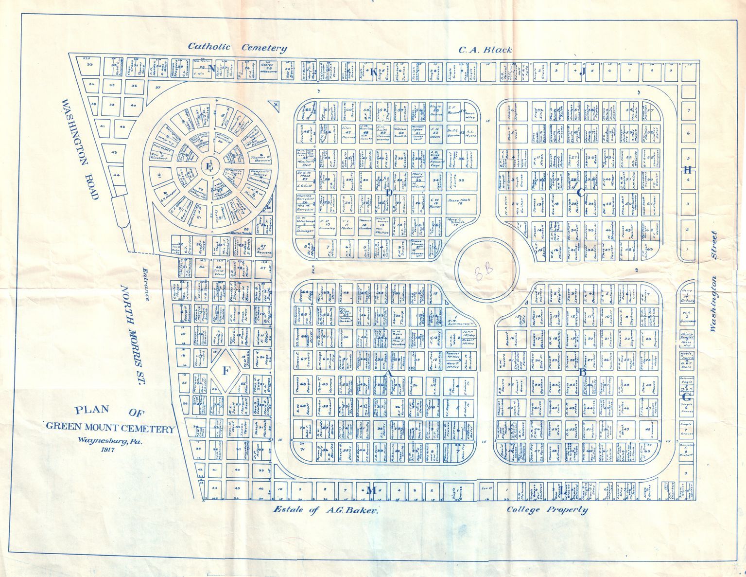 Cemetery Records and Maps