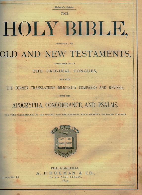 James Boyd Family Bible - PDF (Pages 01-06): See WEB LINKS to DOWNLOAD high-resolution image.