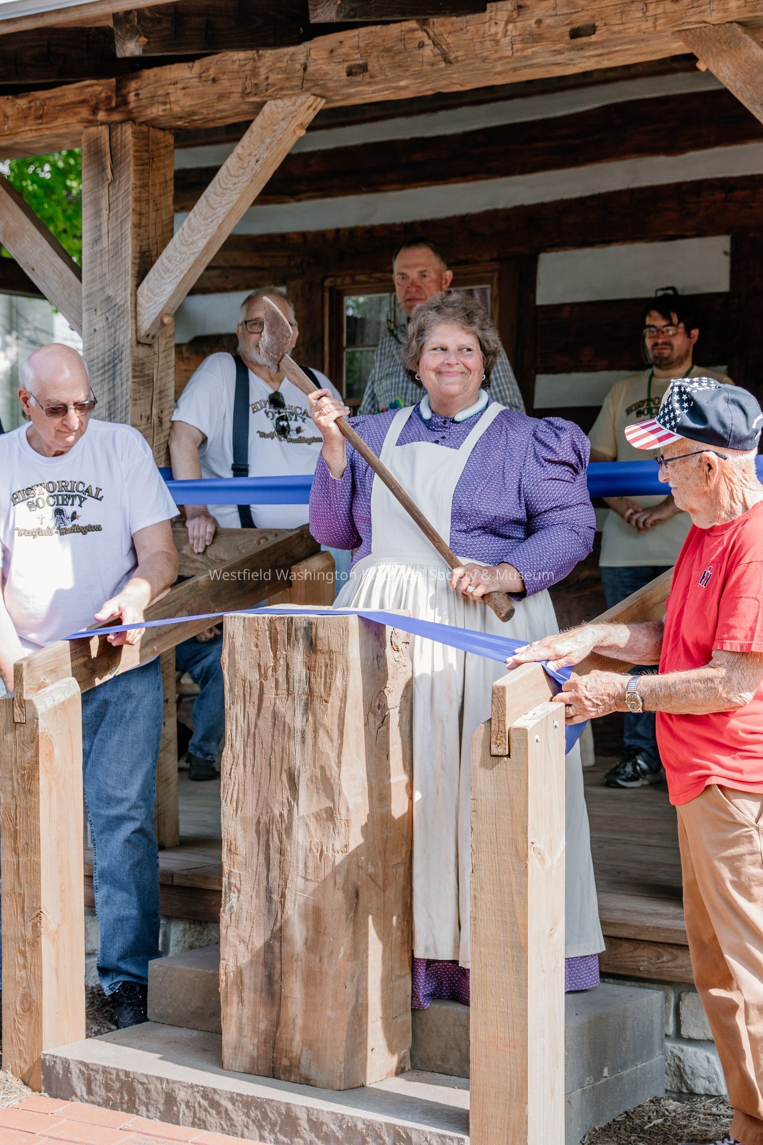 1835 Barker Family Log Cabin Grand Opening