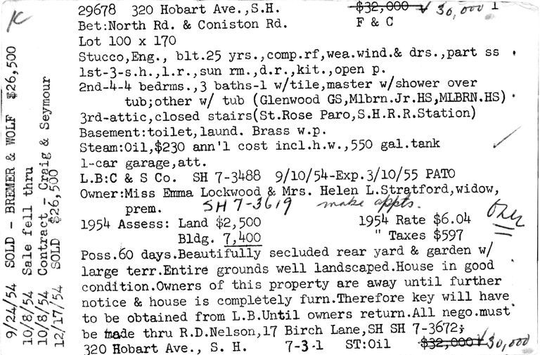          320 HOBART AVENUE picture number 1
   