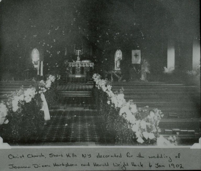          Hartshorn: Christ Church for Wedding of Harold Hack & Joanna D. Hartshorn, 1902 picture number 1
   
