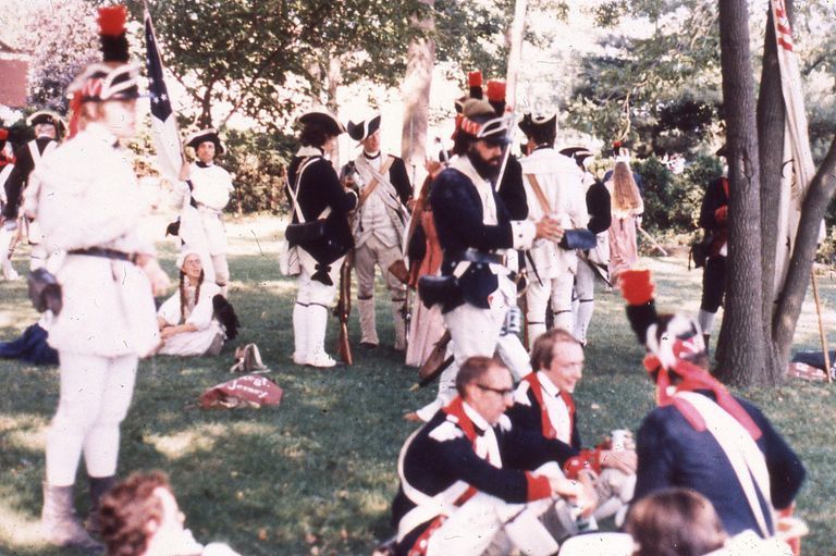          Battle of Springfield: Reenactment of Battle of Springfield, 1976 picture number 1
   