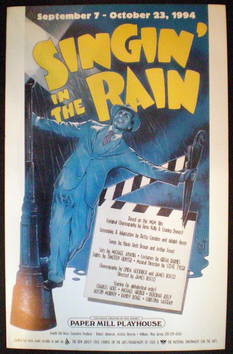          Paper Mill Playhouse, Singin' in the Rain, 1994 picture number 1
   