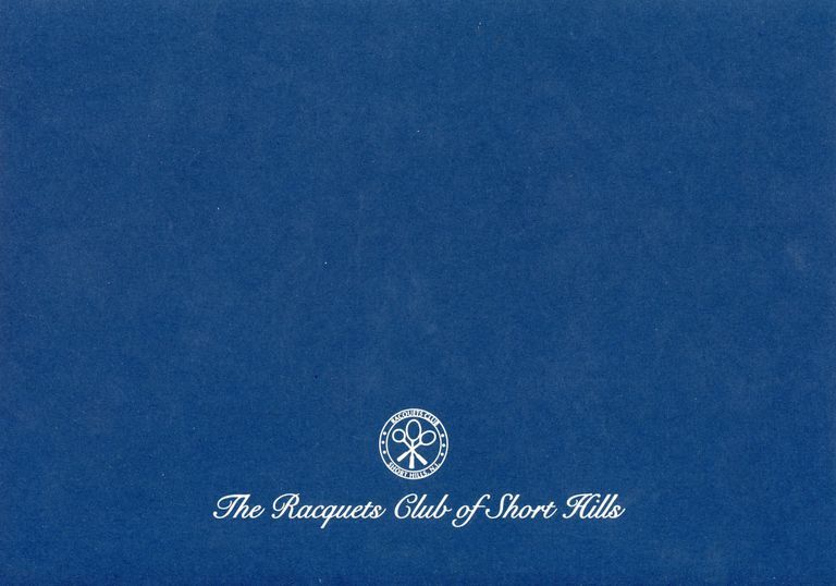          Racquets Club: Membership Brochure picture number 1
   