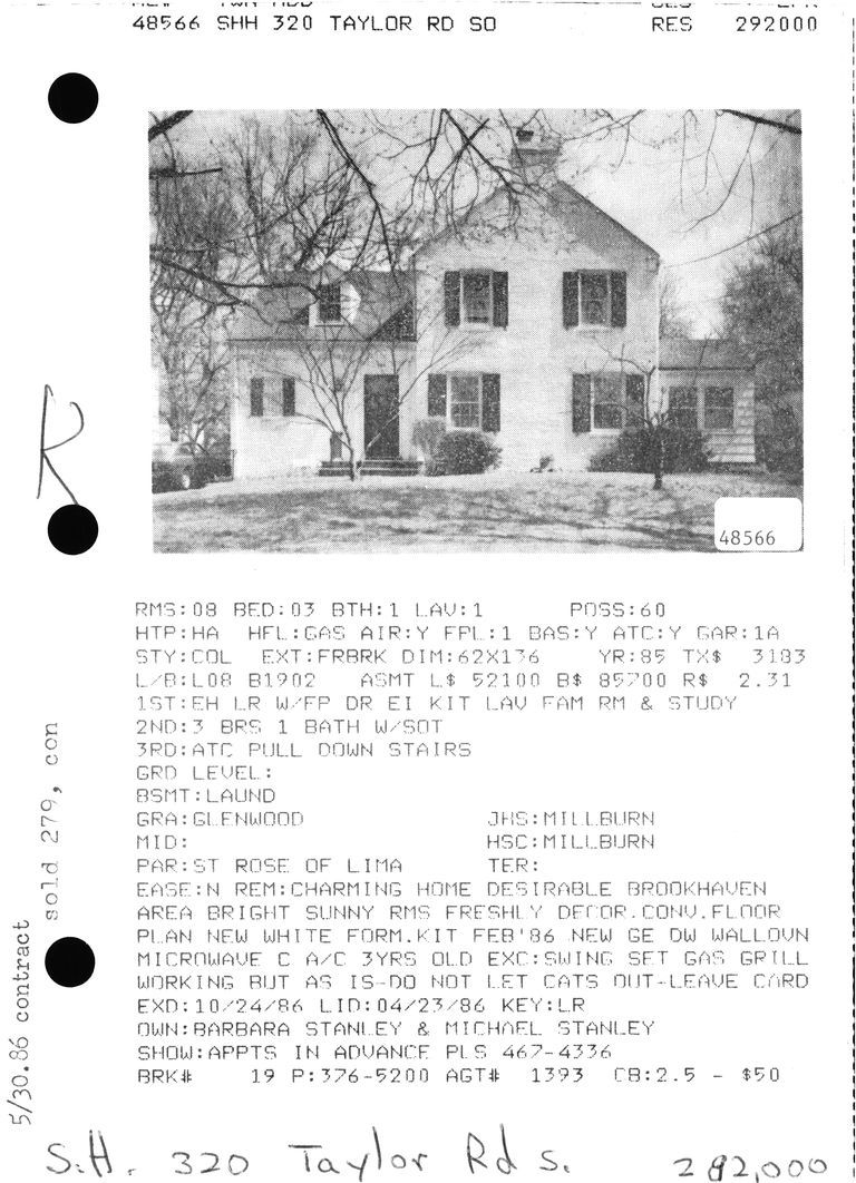          320 TAYLOR ROAD SOUTH picture number 1
   