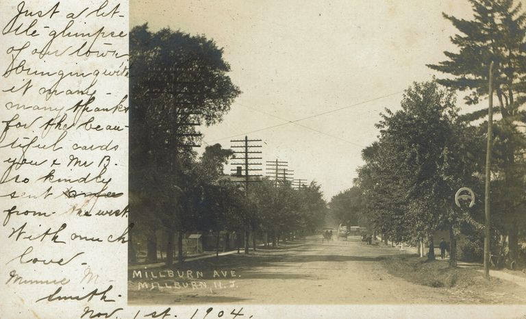          Millburn Avenue: Millburn Ave., Millburn, N.J., c. 1904 picture number 1
   