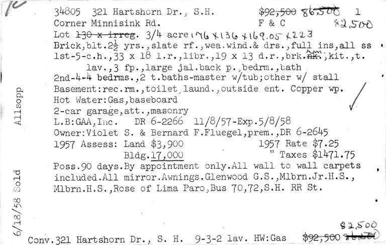          321 HARTSHORN DRIVE picture number 1
   