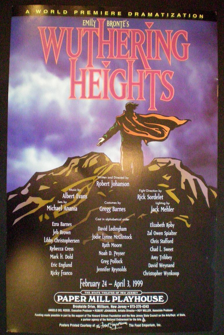          Paper Mill Playhouse, Wuthering Heights, 1999 picture number 1
   