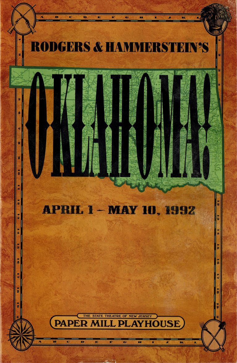          Paper Mill Playhouse Program: Oklahoma, 1992 picture number 1
   