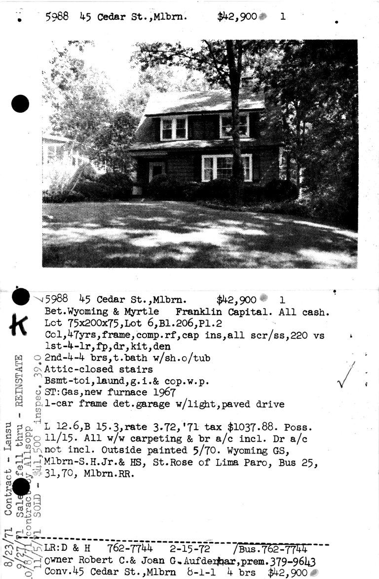          45 CEDAR STREET picture number 1
   