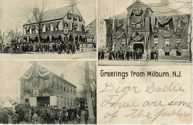          Greetings From Millburn, c. 1909 picture number 1
   