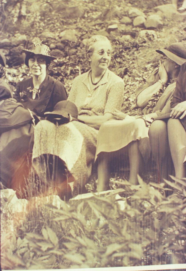          Arboretum: Cora Hartshorn in the Dell at the Arboretum picture number 1
   