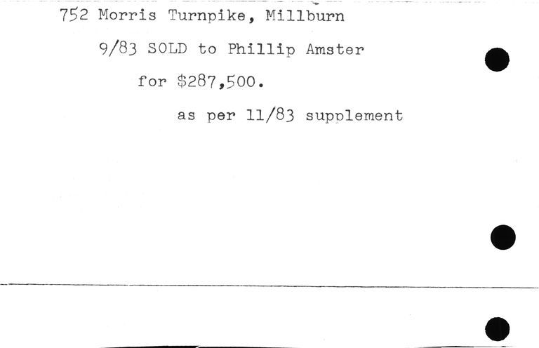          752-MORRIS-TURNPIKE picture number 1
   