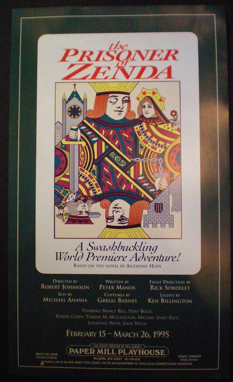          Prisoner of Zenda, 1995 Paper Mill Playhouse Poster picture number 1
   