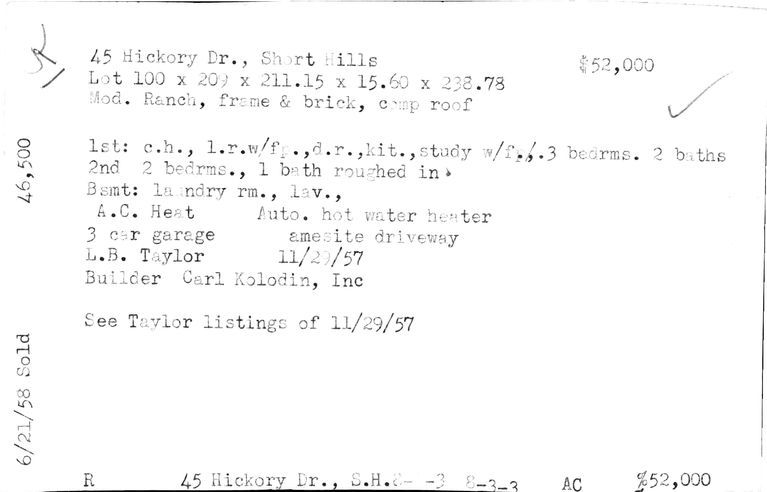          45 HICKORY DRIVE picture number 1
   