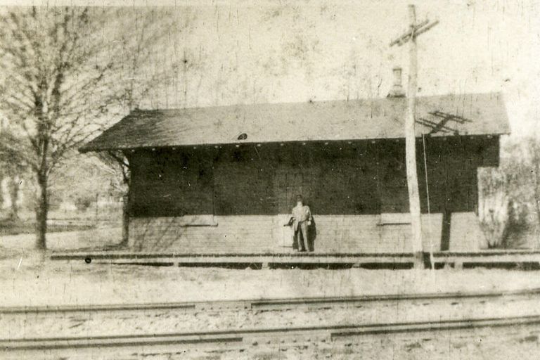          Photo was taken the day before the station was taken down.; Image ID # 27
   