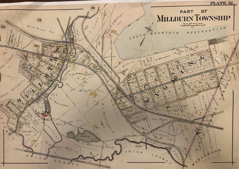          Plate 32, Elisha Robinson, Atlas of Essex County,
   
