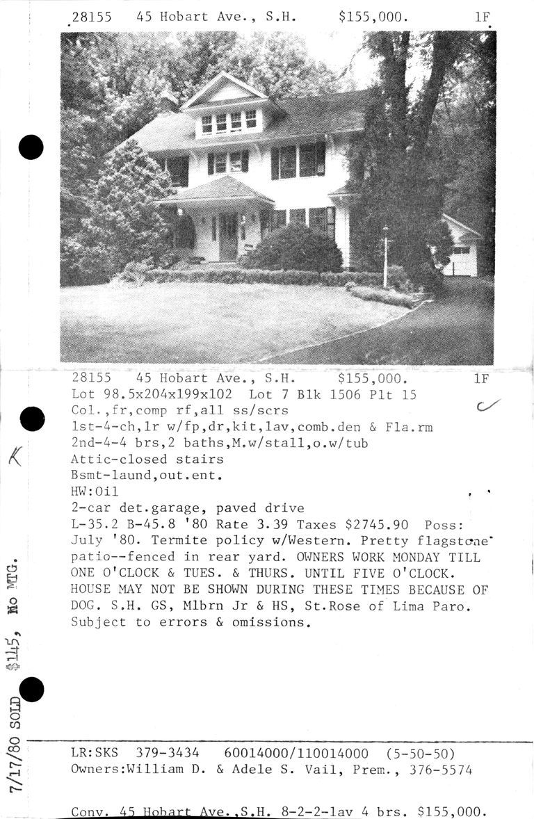          45 HOBART AVENUE picture number 1
   