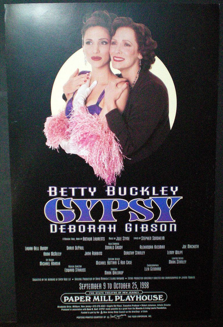          Gypsy, 1998 Paper Mill Playhouse Poster picture number 1
   