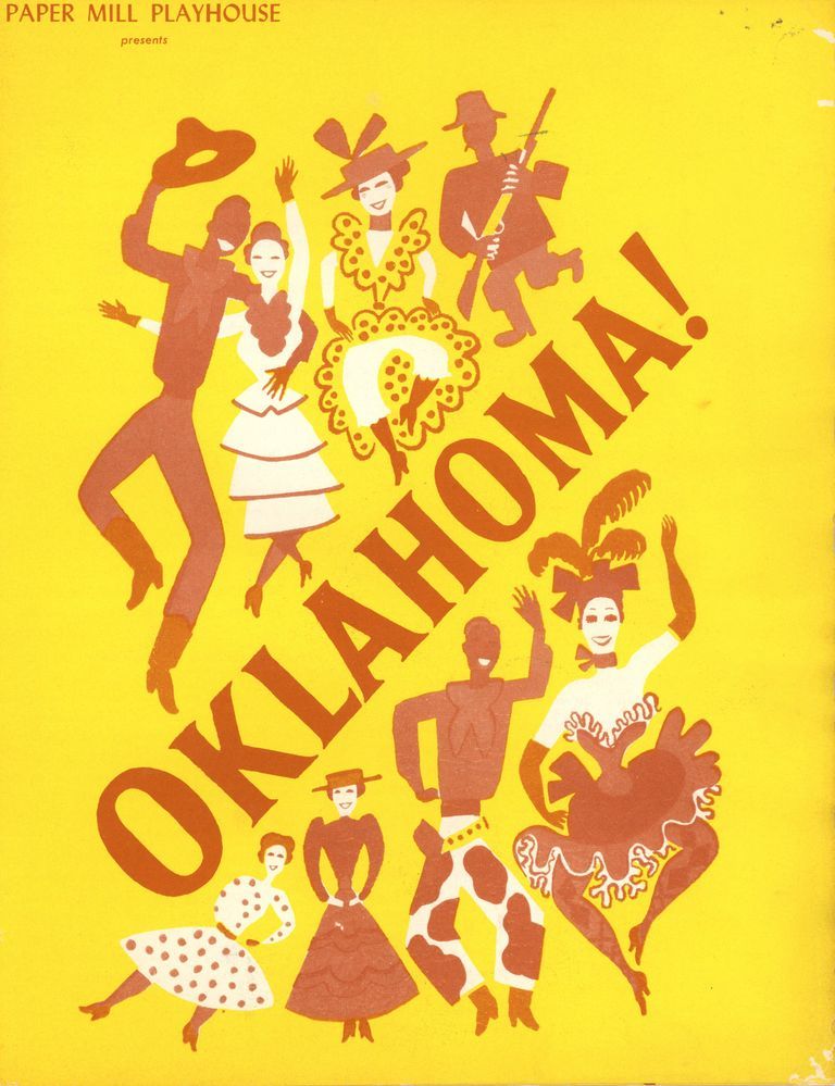          Paper Mill Playhouse Program: 1954 Oklahoma Souvenir Program picture number 1
   