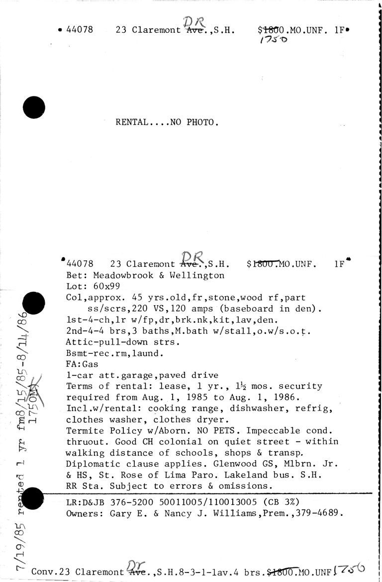          23 CLAREMONT DRIVE picture number 1
   