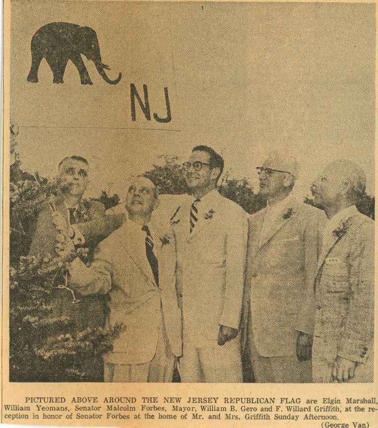          Gero: William Gero at Malcolm Forbes Reception, 1957 picture number 1
   