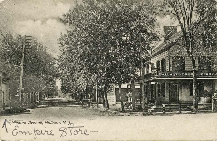          Millburn Avenue: Empire Store & Millburn Hotel, 1906 picture number 1
   