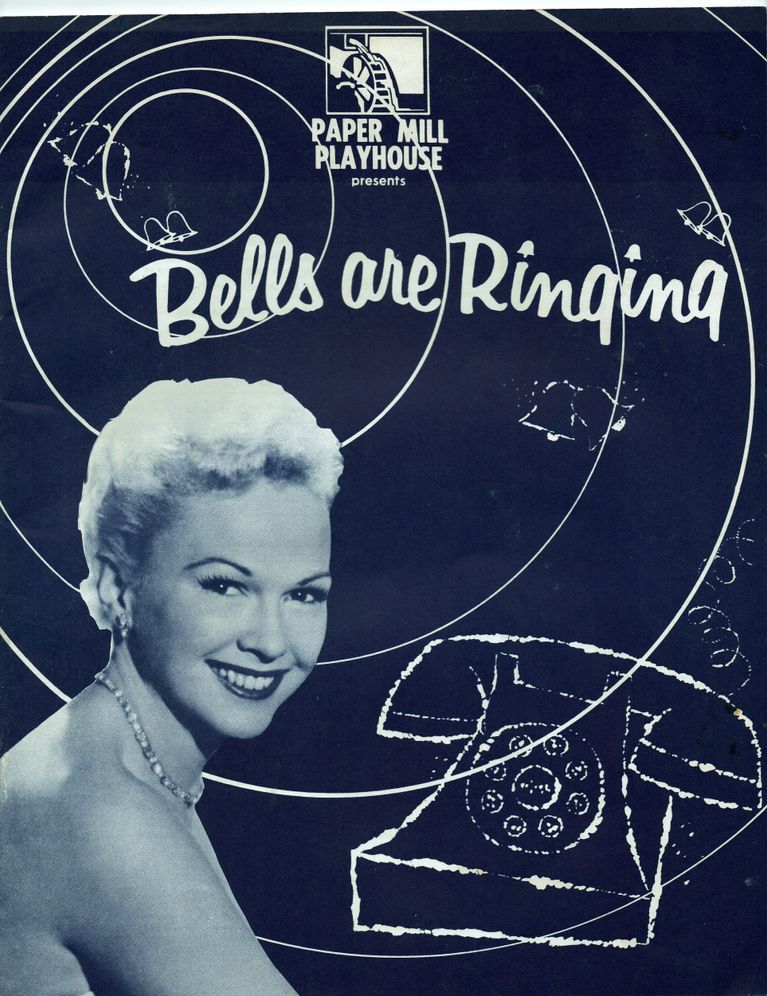         Bells Are Ringing with Betty Jane Watson, 1959 Paper Mill Playhouse Souvenir Program picture number 1
   