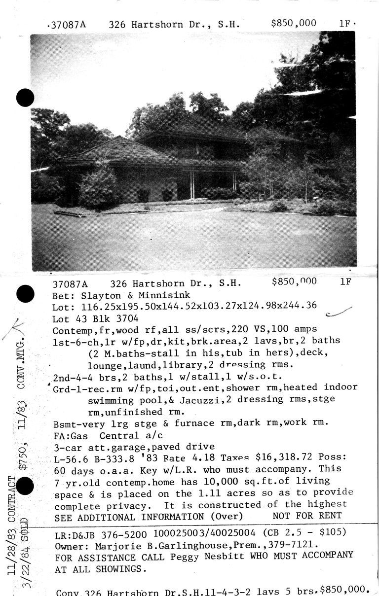          326 HARTSHORN DRIVE picture number 1
   