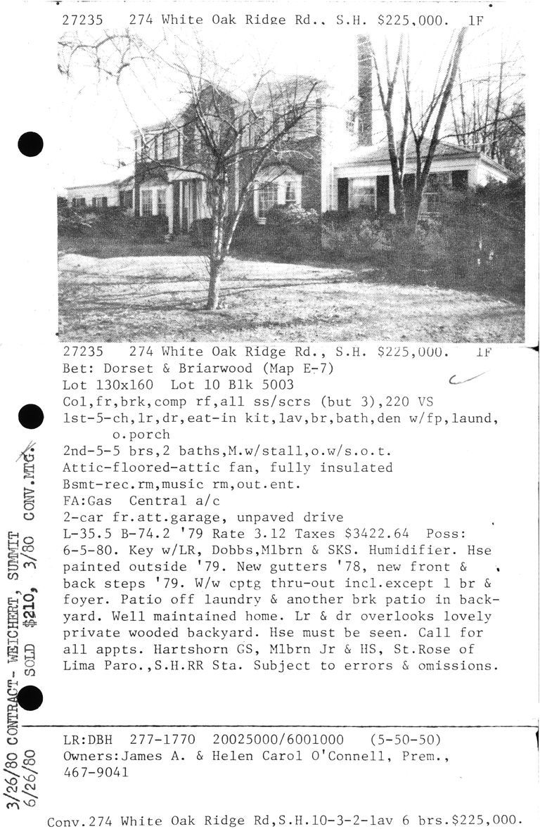          274-WHITE-OAK-RIDGE-ROAD picture number 1
   