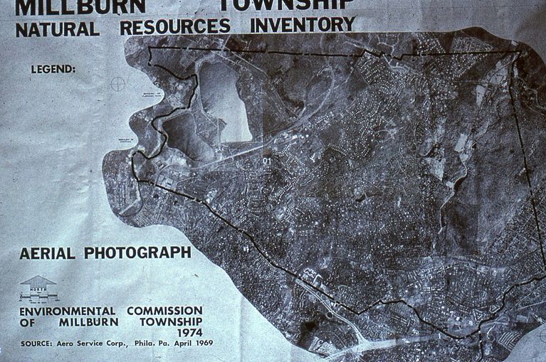          Map: Millburn Township Natural Resources Inventory, Aerial, 1969 picture number 1
   