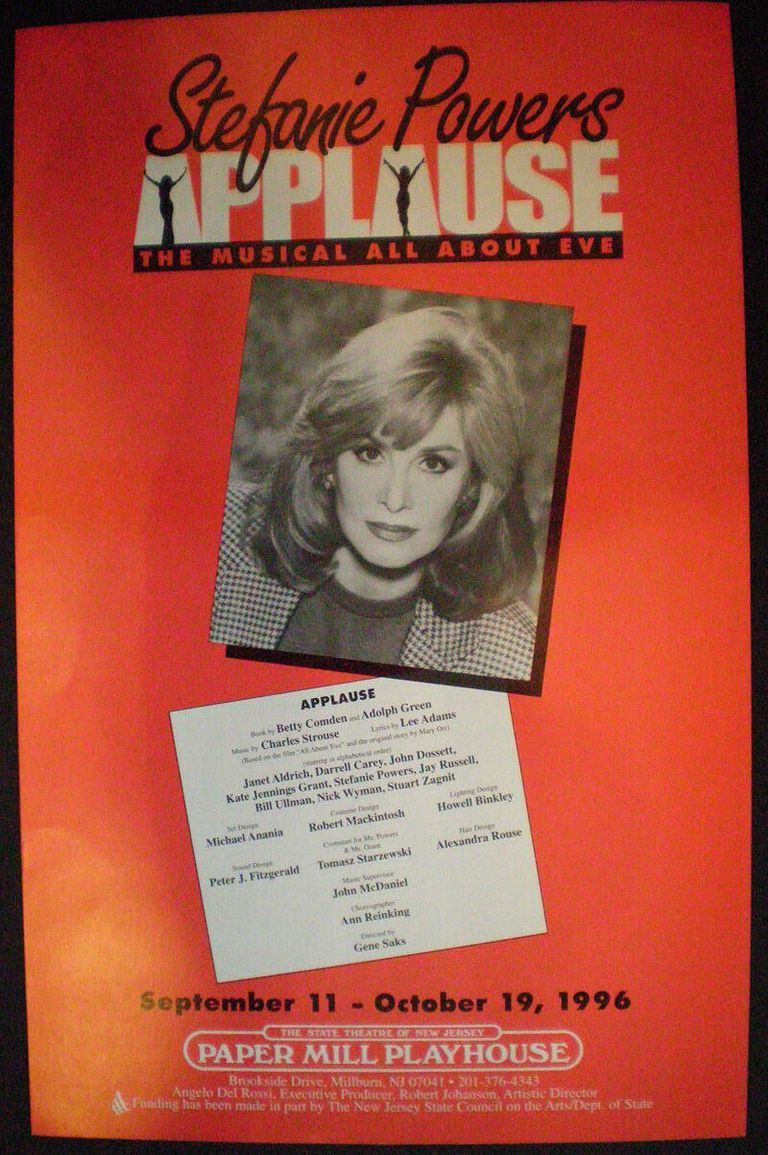          Applause, 1996 Paper Mill Playhouse Poster picture number 1
   