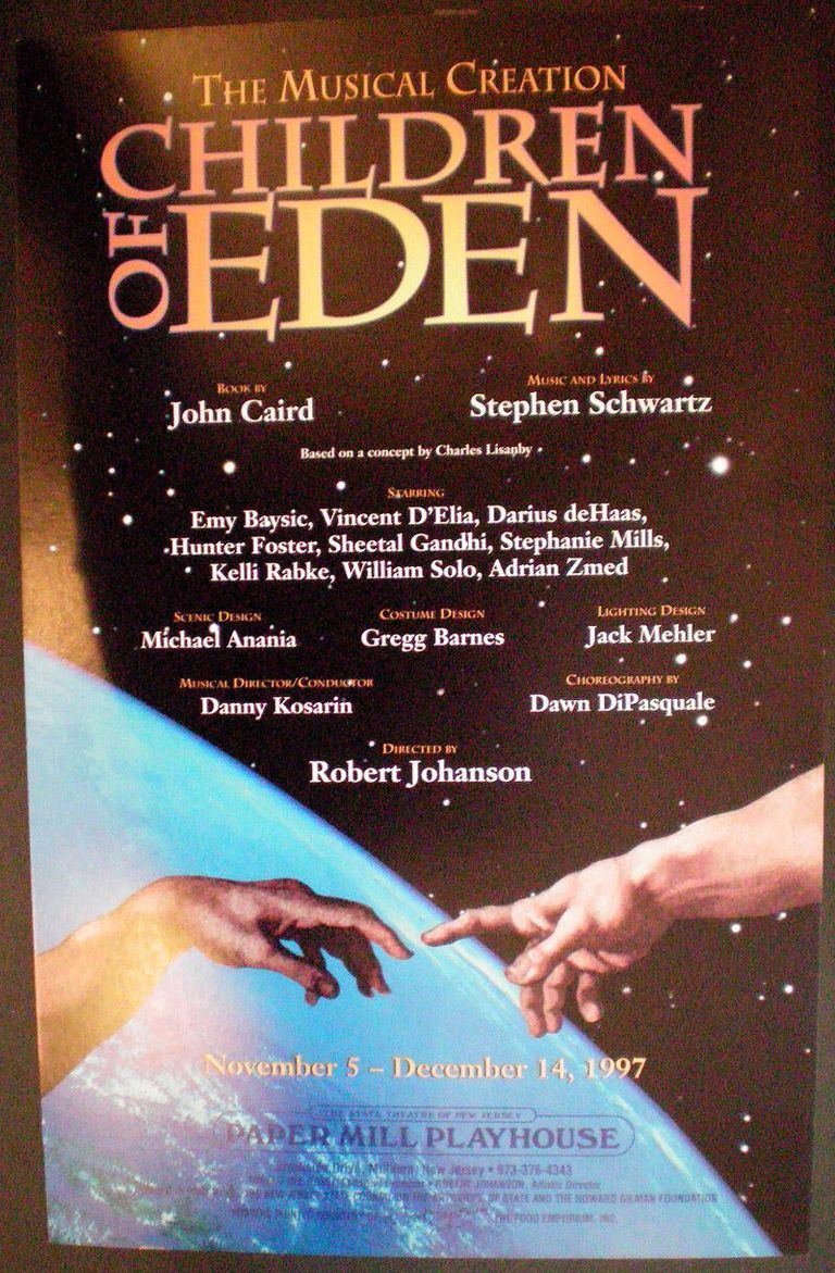         Children of Eden, 1997 Paper Mill Playhouse Poster picture number 1
   