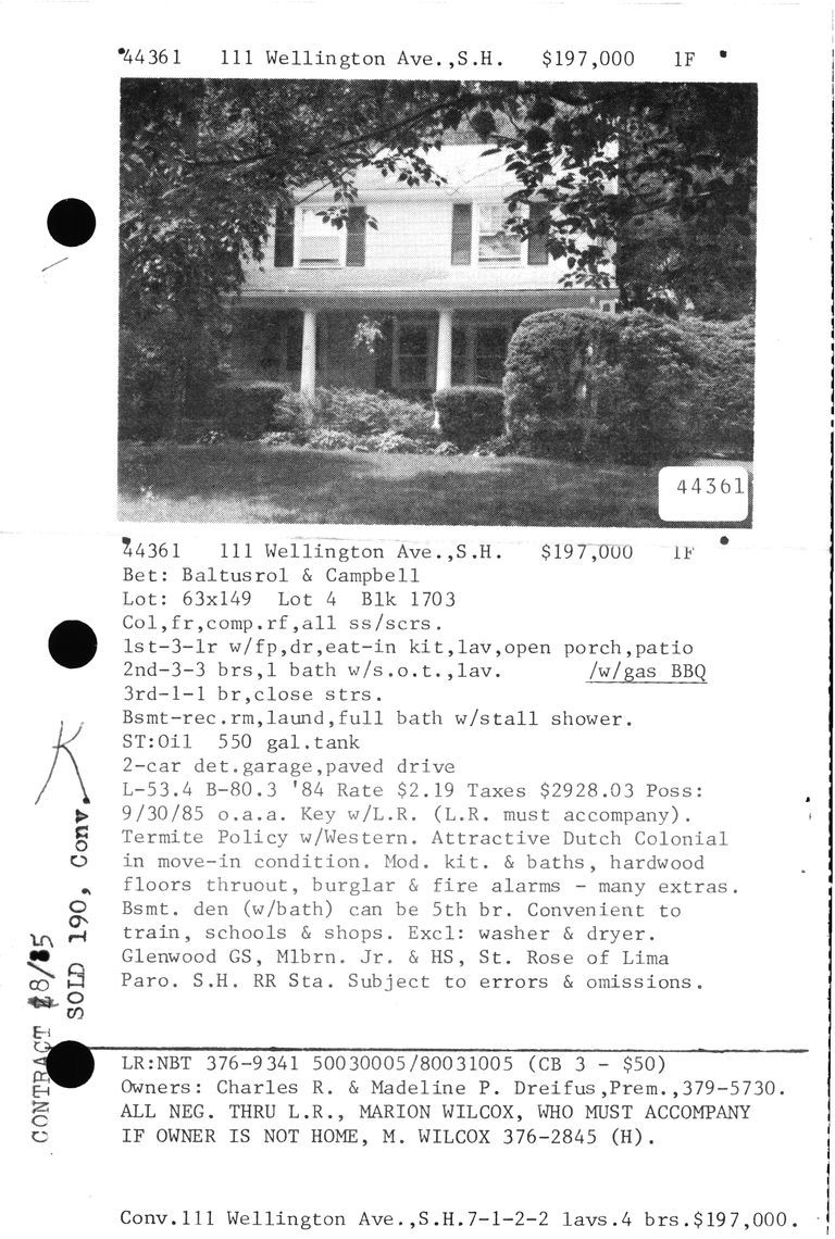          111-WELLINGTON-AVENUE picture number 1
   