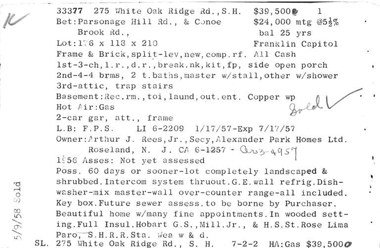          275-WHITE-OAK-RIDGE-ROAD picture number 1
   