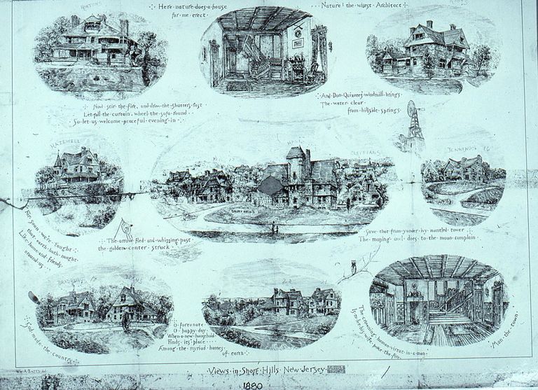          #18 & #19 J.H. Bradbury's house (torn down), W.M.Deen (18 Chestnut Place, c.1880).
   