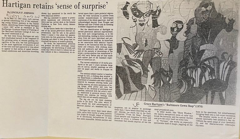          Hartigan: Baltimore Sun Article (1977) picture number 1
   