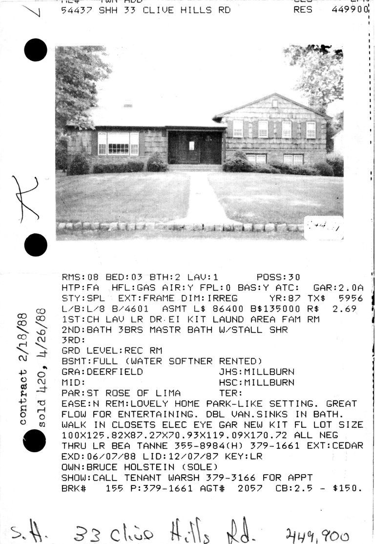          33 CLIVE HILLS ROAD picture number 1
   