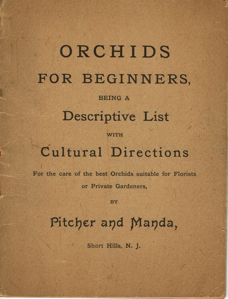          Pitcher and Manda, Orchids For Beginners Pamphlet, 1890 picture number 1
   