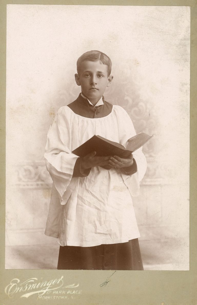          Bosworth: Unidentified Boy in Choir Dress, c. 1898 picture number 1
   