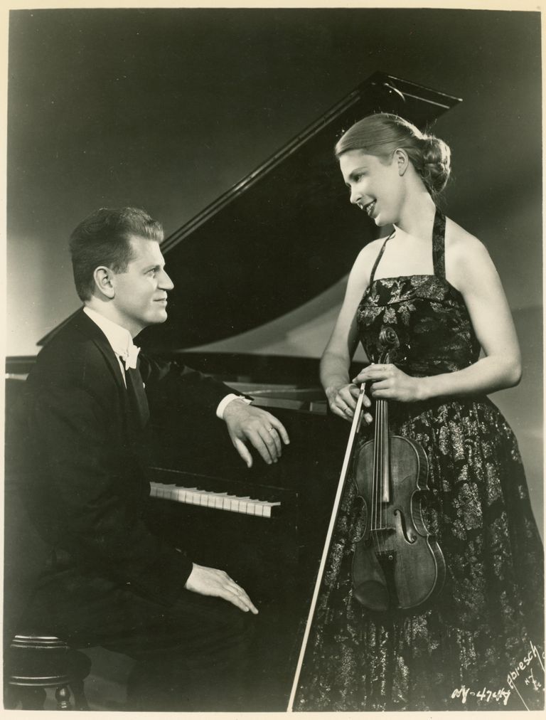          Community Concert Association: List and Glenn Publicity Photograph, 1952 picture number 1
   