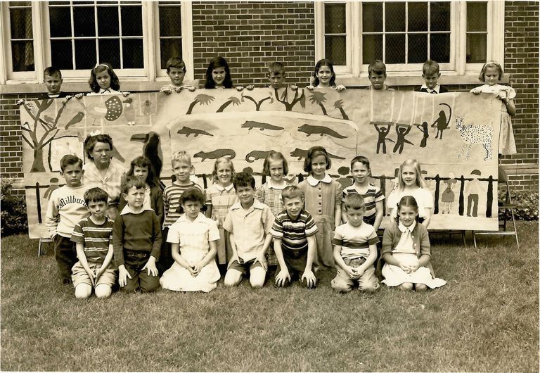          Glenwood School: Third Grade Class Photo, 1948 picture number 1
   